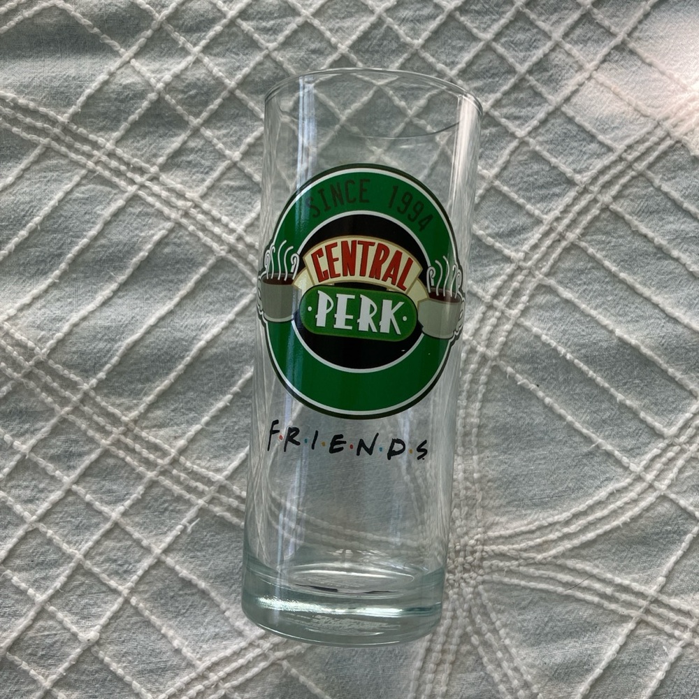 Central Perk Friends Glass